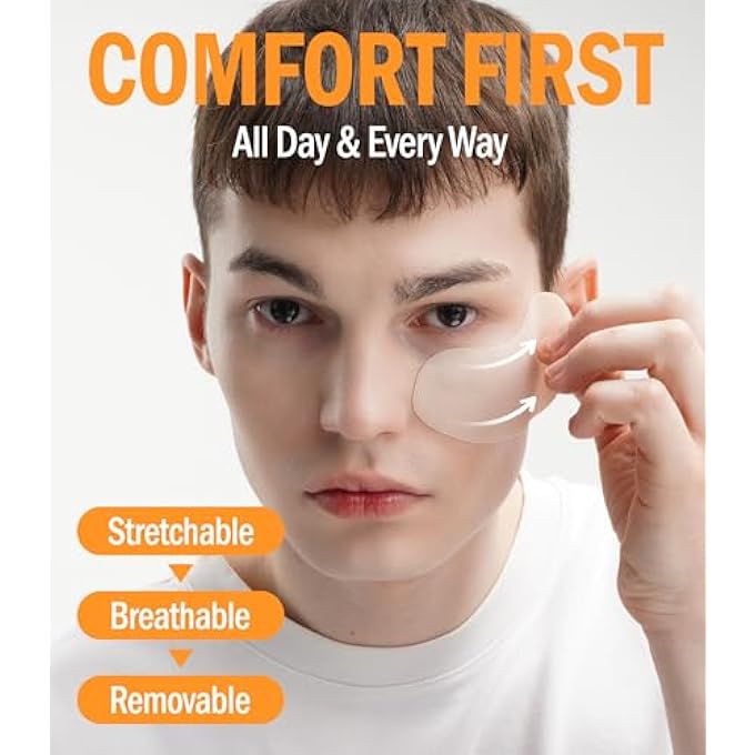 Dashu DAILY SUNSHIELD GOLF PATCH 10 PAIRS (2 BUNDLE PACK) KOREAN SKIN CARE EASY PEEL OFF COOLING GEL PATCHES | AGE DEFYING SUN SHIELD PEPTIDE PATCH - Image 2